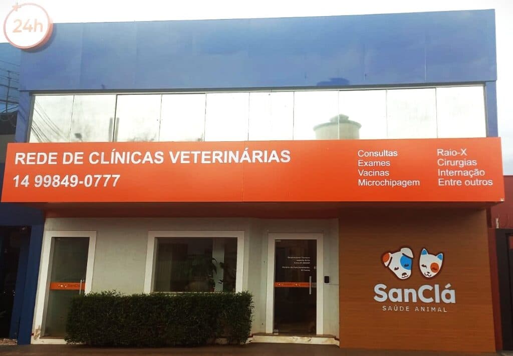 SanClá Ourinhos — Fachada da clínica